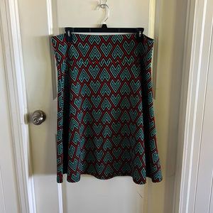 Geometric print Skirt
